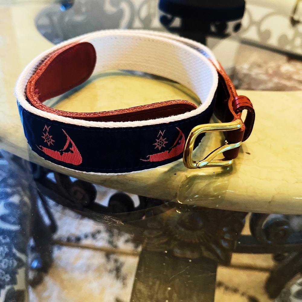 NWOT Preston Cape Cod Embroidered Belt